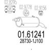 MTS 01.61241 End Silencer